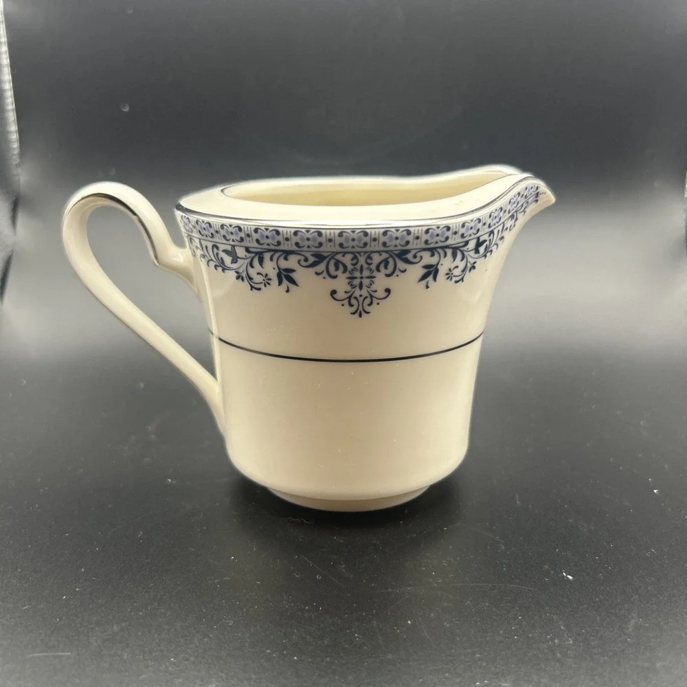Vintage Noritake China Charleston 7148 Creamer Pitcher & Covered Sugar Bowl Set